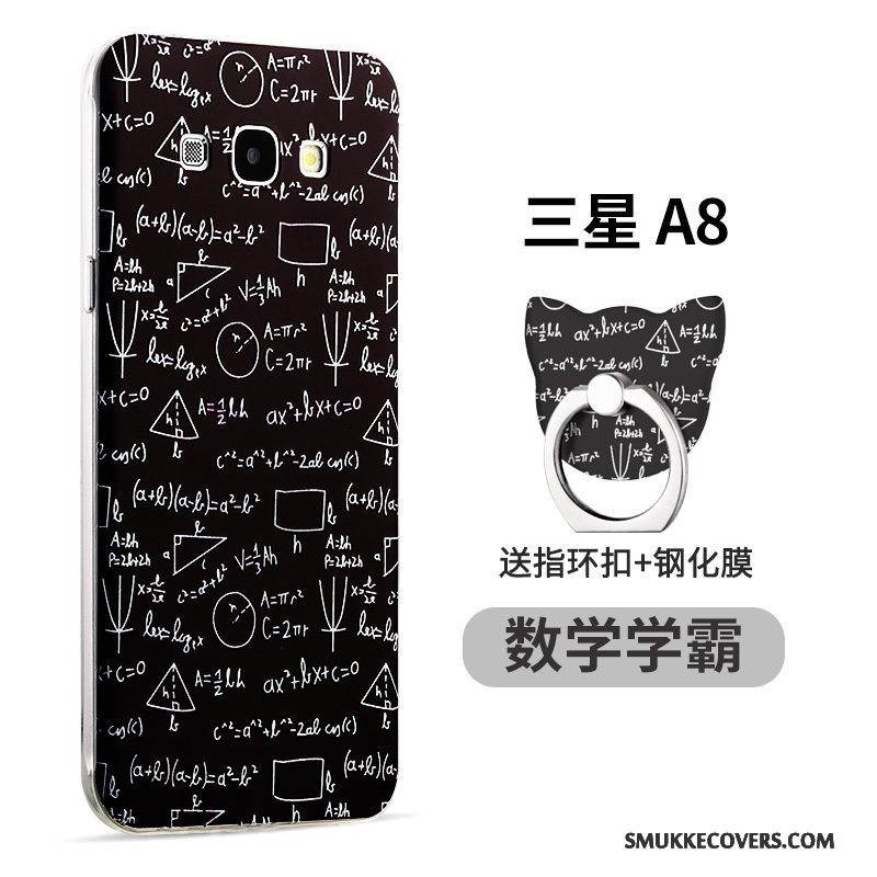 Etui Samsung Galaxy A8 Silikone Af Personlighed Telefon, Cover Samsung Galaxy A8 Kreativ Anti-fald Trend