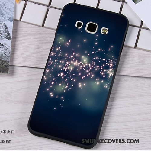 Etui Samsung Galaxy A8 Silikone Anti-fald Lyserød, Cover Samsung Galaxy A8 Blød Telefonlyse