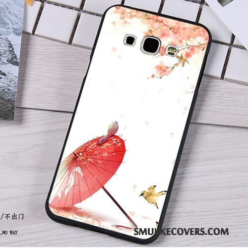 Etui Samsung Galaxy A8 Silikone Anti-fald Lyserød, Cover Samsung Galaxy A8 Blød Telefonlyse