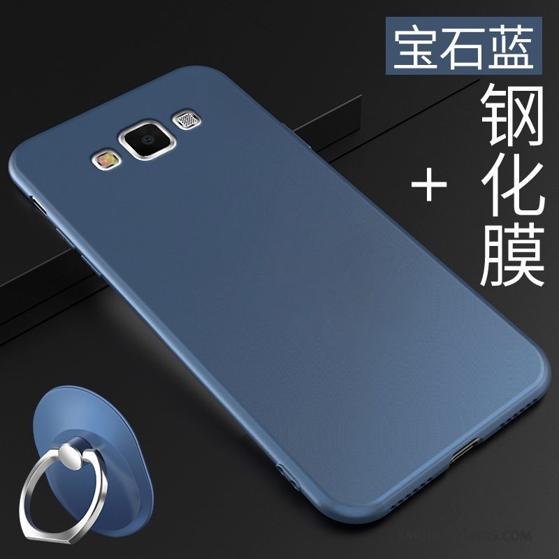 Etui Samsung Galaxy A8 Silikone Anti-fald Rød, Cover Samsung Galaxy A8 Tasker Simple Telefon