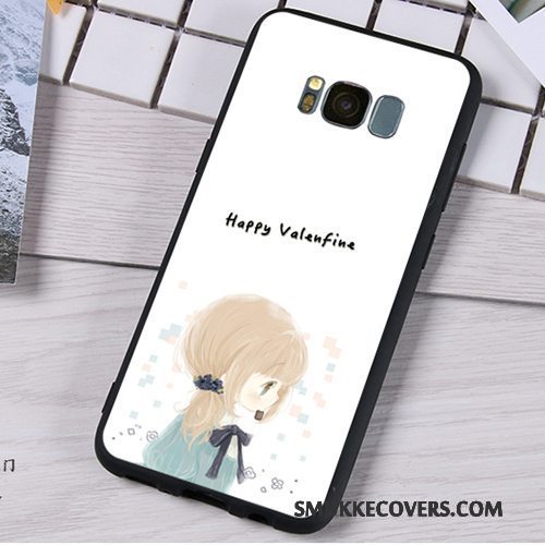 Etui Samsung Galaxy A8 Silikone Anti-fald Smuk, Cover Samsung Galaxy A8 Blød Hængende Ornamenter Telefon