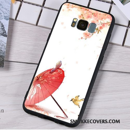 Etui Samsung Galaxy A8 Silikone Anti-fald Smuk, Cover Samsung Galaxy A8 Blød Hængende Ornamenter Telefon