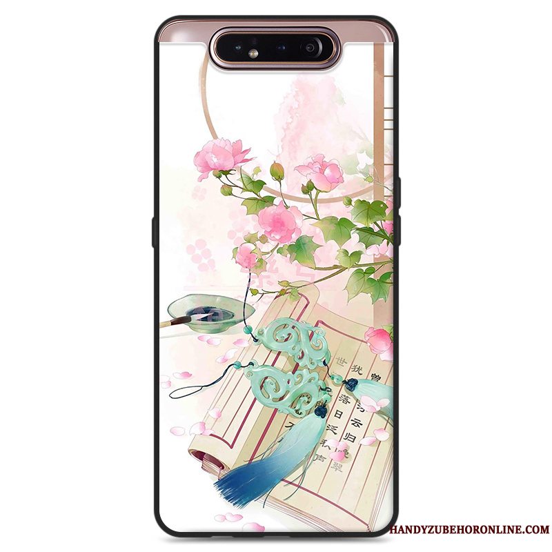 Etui Samsung Galaxy A80 Beskyttelse Kunst Vind, Cover Samsung Galaxy A80 Grøn Ny