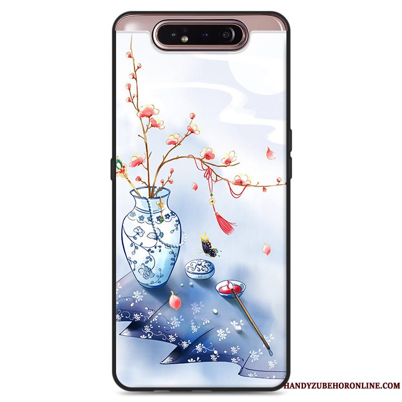 Etui Samsung Galaxy A80 Beskyttelse Kunst Vind, Cover Samsung Galaxy A80 Grøn Ny