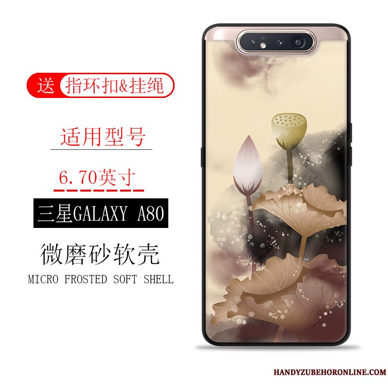 Etui Samsung Galaxy A80 Tasker Trend Scenery, Cover Samsung Galaxy A80 Blød Blæk Anti-fald