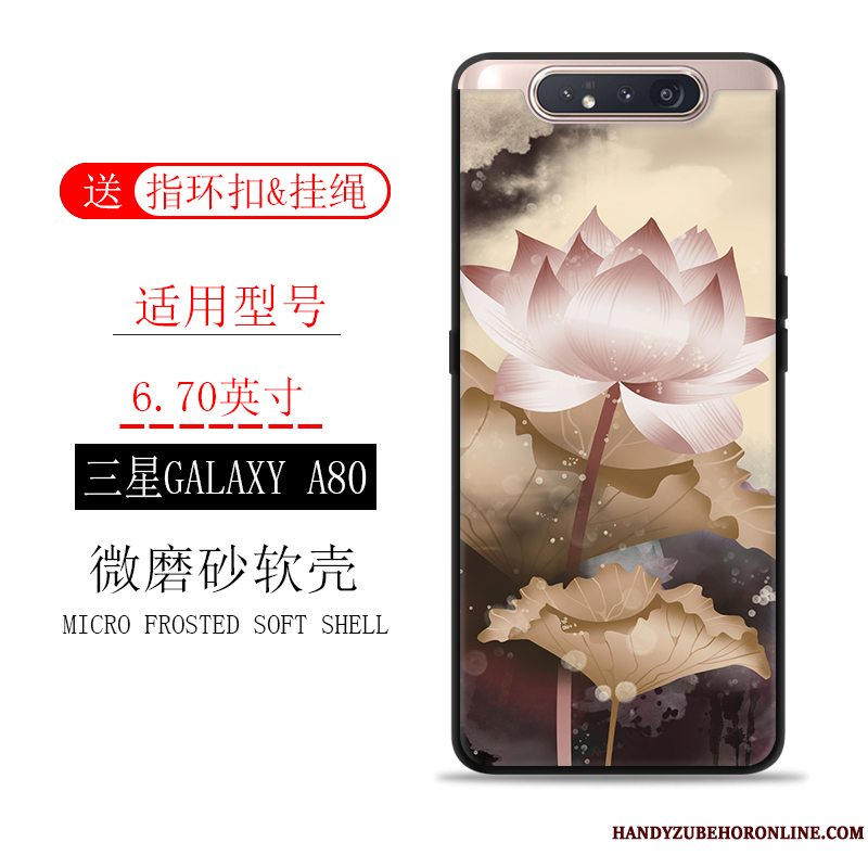 Etui Samsung Galaxy A80 Tasker Trend Scenery, Cover Samsung Galaxy A80 Blød Blæk Anti-fald