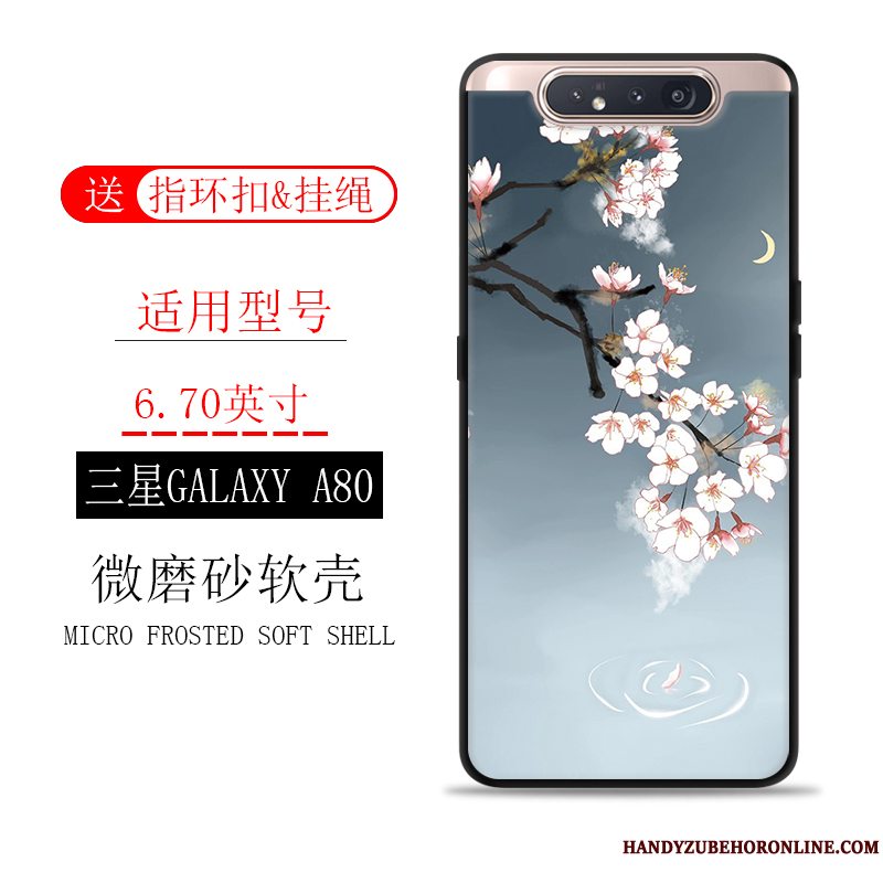 Etui Samsung Galaxy A80 Tasker Trend Scenery, Cover Samsung Galaxy A80 Blød Blæk Anti-fald