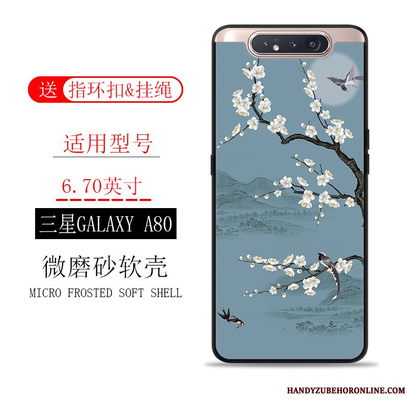 Etui Samsung Galaxy A80 Tasker Trend Scenery, Cover Samsung Galaxy A80 Blød Blæk Anti-fald