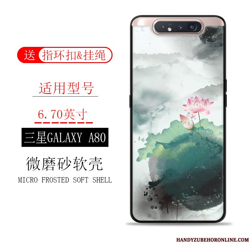 Etui Samsung Galaxy A80 Tasker Trend Scenery, Cover Samsung Galaxy A80 Blød Blæk Anti-fald