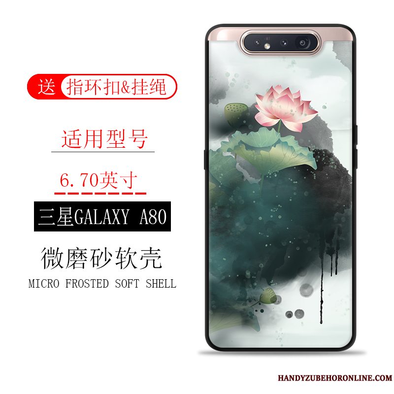 Etui Samsung Galaxy A80 Tasker Trend Scenery, Cover Samsung Galaxy A80 Blød Blæk Anti-fald