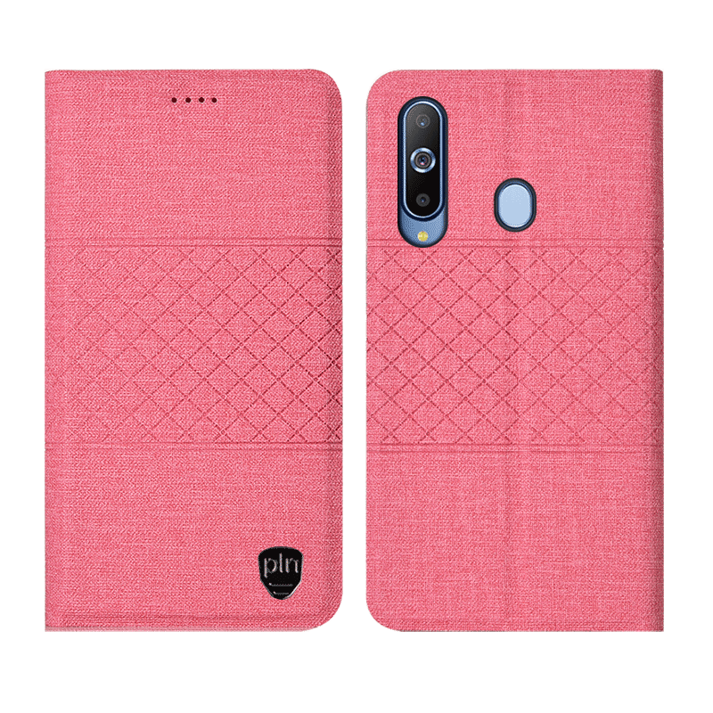 Etui Samsung Galaxy A8s Læder Blå Telefon, Cover Samsung Galaxy A8s Tasker Mesh Anti-fald