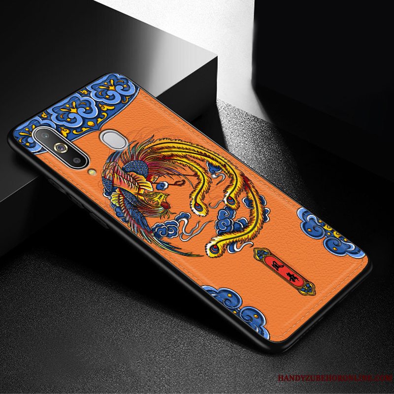 Etui Samsung Galaxy A8s Mode Kinesisk Stil Ny, Cover Samsung Galaxy A8s Læder Trend Anti-fald