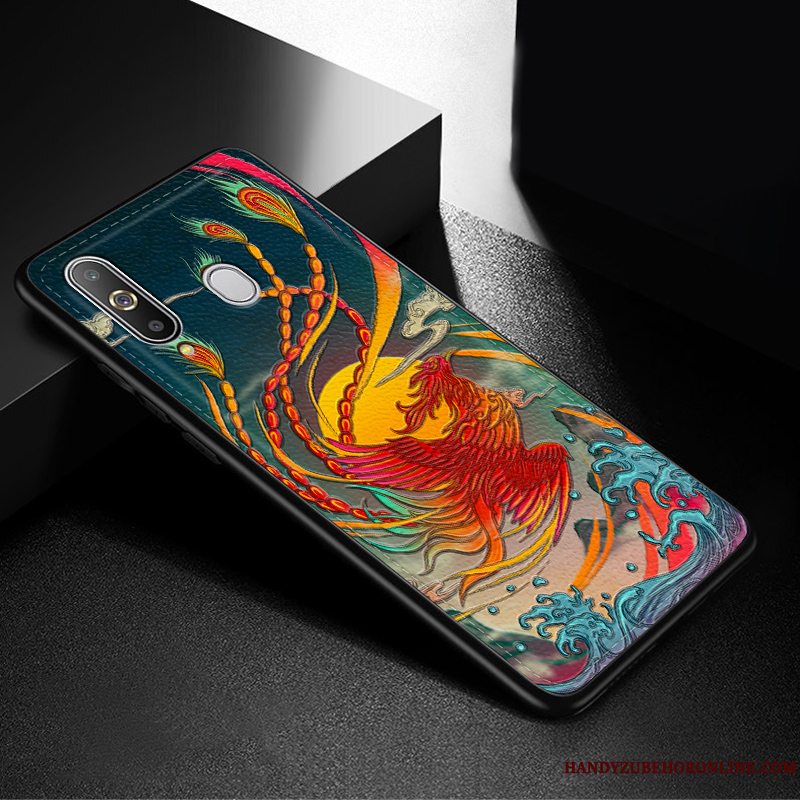 Etui Samsung Galaxy A8s Mode Kinesisk Stil Ny, Cover Samsung Galaxy A8s Læder Trend Anti-fald