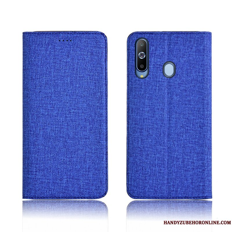Etui Samsung Galaxy A8s Silikone Ny Bomuld Og Linned, Cover Samsung Galaxy A8s Beskyttelse Anti-fald Telefon