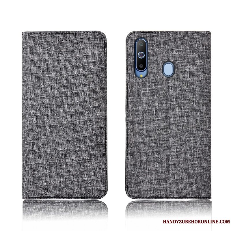 Etui Samsung Galaxy A8s Silikone Ny Bomuld Og Linned, Cover Samsung Galaxy A8s Beskyttelse Anti-fald Telefon