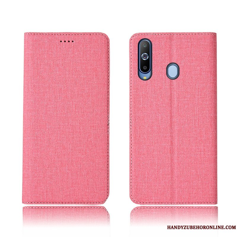 Etui Samsung Galaxy A8s Silikone Ny Bomuld Og Linned, Cover Samsung Galaxy A8s Beskyttelse Anti-fald Telefon