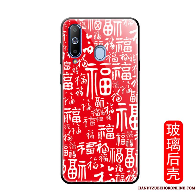 Etui Samsung Galaxy A8s Silikone Trendy Ny, Cover Samsung Galaxy A8s Beskyttelse Glas Kinesisk Stil