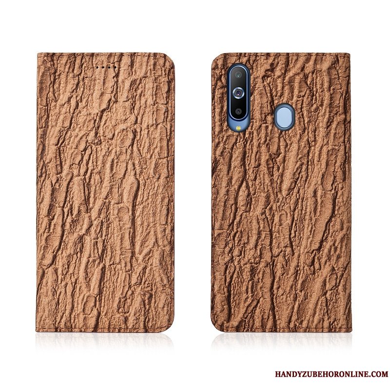 Etui Samsung Galaxy A8s Tasker Hvid Anti-fald, Cover Samsung Galaxy A8s Silikone Ny Tree