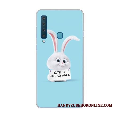 Etui Samsung Galaxy A9 2018 Kreativ Smuk Lyserød, Cover Samsung Galaxy A9 2018 Blød Telefonanti-fald