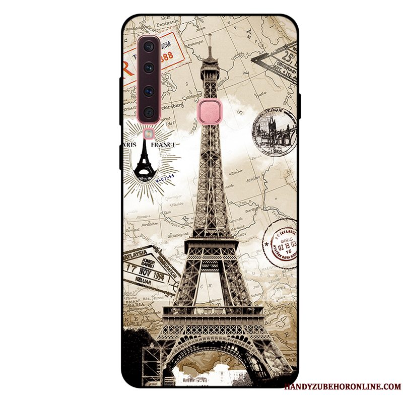 Etui Samsung Galaxy A9 2018 Silikone Anti-fald Tilpas, Cover Samsung Galaxy A9 2018 Blød Telefon