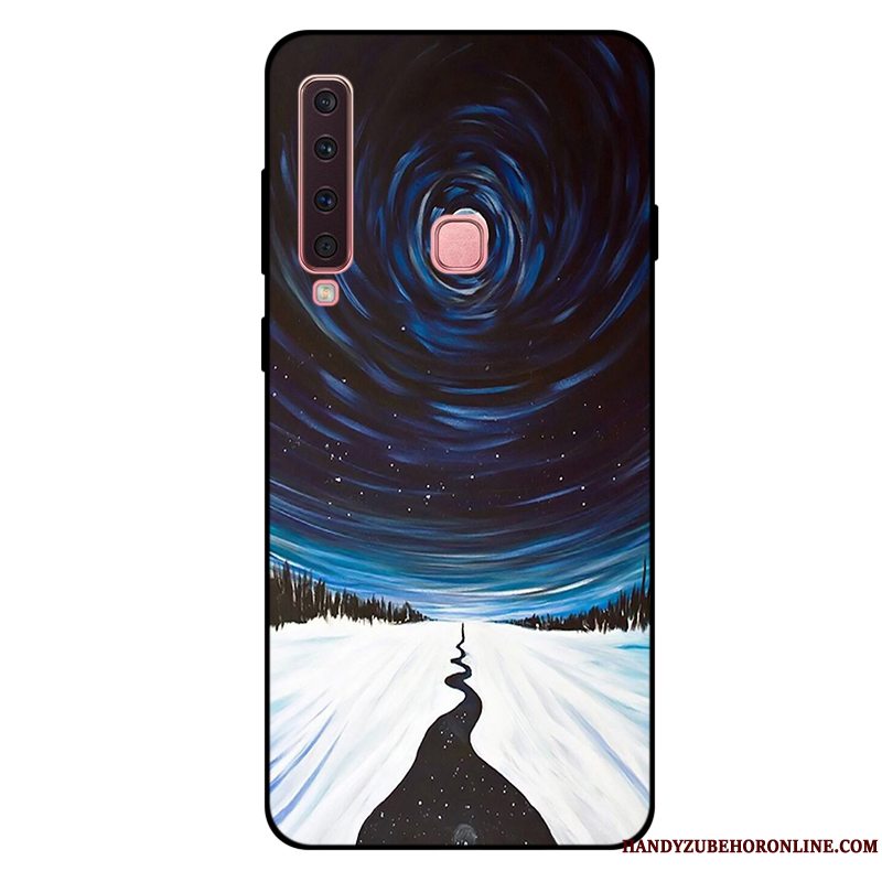 Etui Samsung Galaxy A9 2018 Silikone Anti-fald Tilpas, Cover Samsung Galaxy A9 2018 Blød Telefon