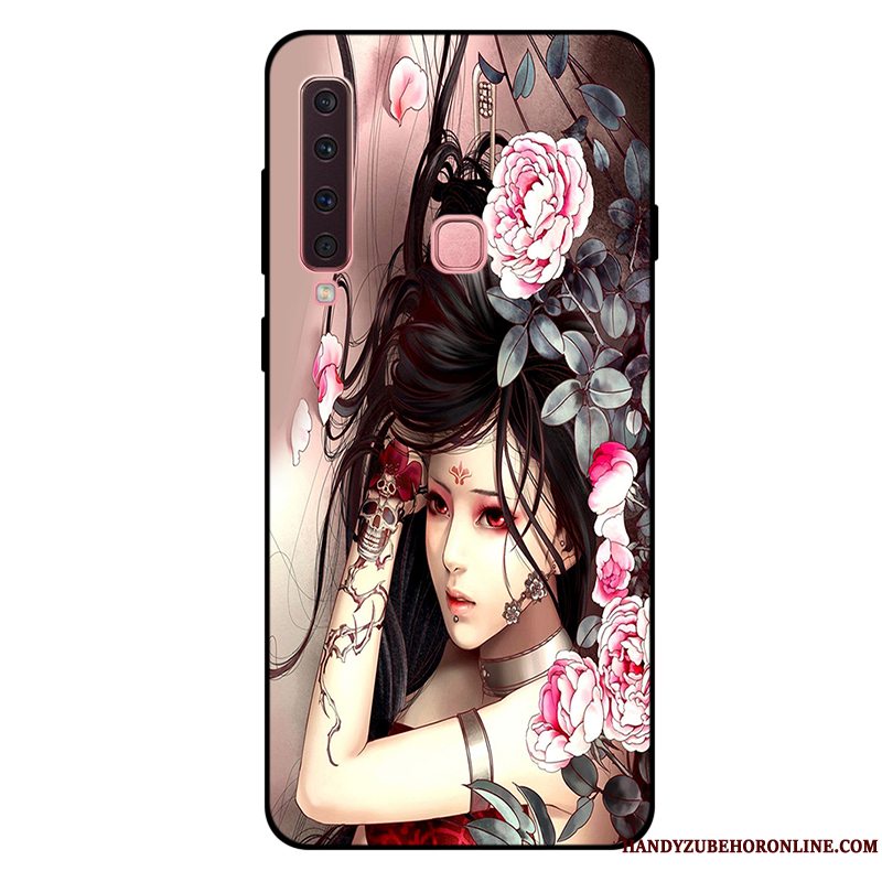 Etui Samsung Galaxy A9 2018 Silikone Anti-fald Tilpas, Cover Samsung Galaxy A9 2018 Blød Telefon