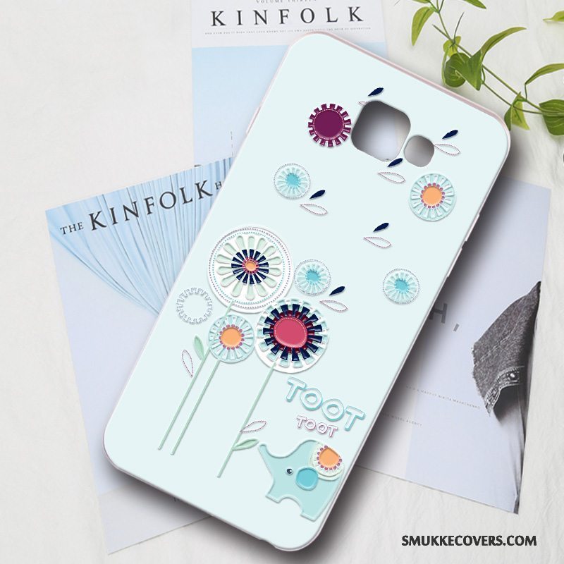 Etui Samsung Galaxy A9 Beskyttelse Anti-fald Lyserød, Cover Samsung Galaxy A9 Cartoon Hård Ny