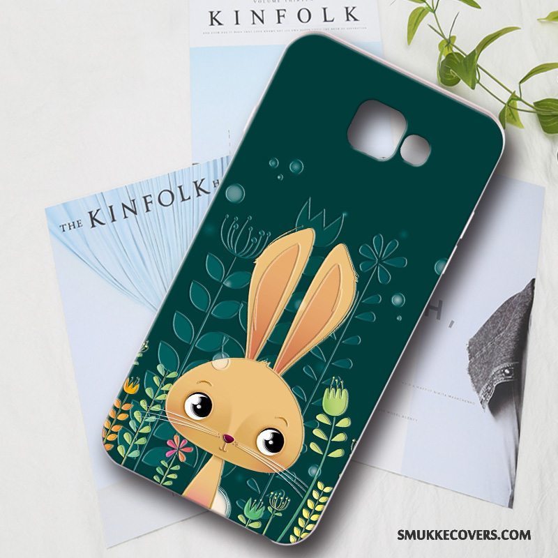 Etui Samsung Galaxy A9 Beskyttelse Anti-fald Lyserød, Cover Samsung Galaxy A9 Cartoon Hård Ny