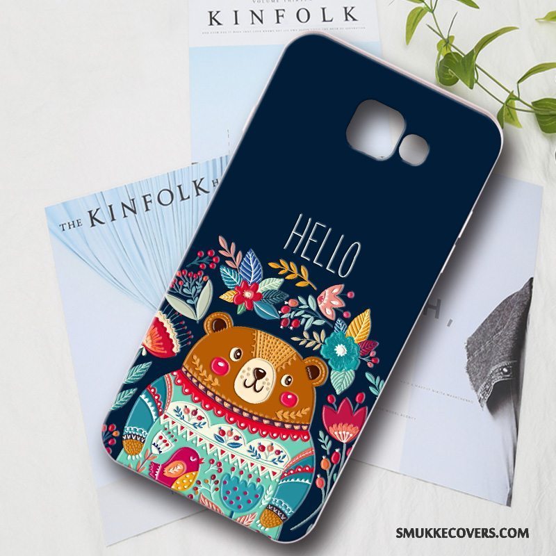 Etui Samsung Galaxy A9 Beskyttelse Anti-fald Lyserød, Cover Samsung Galaxy A9 Cartoon Hård Ny