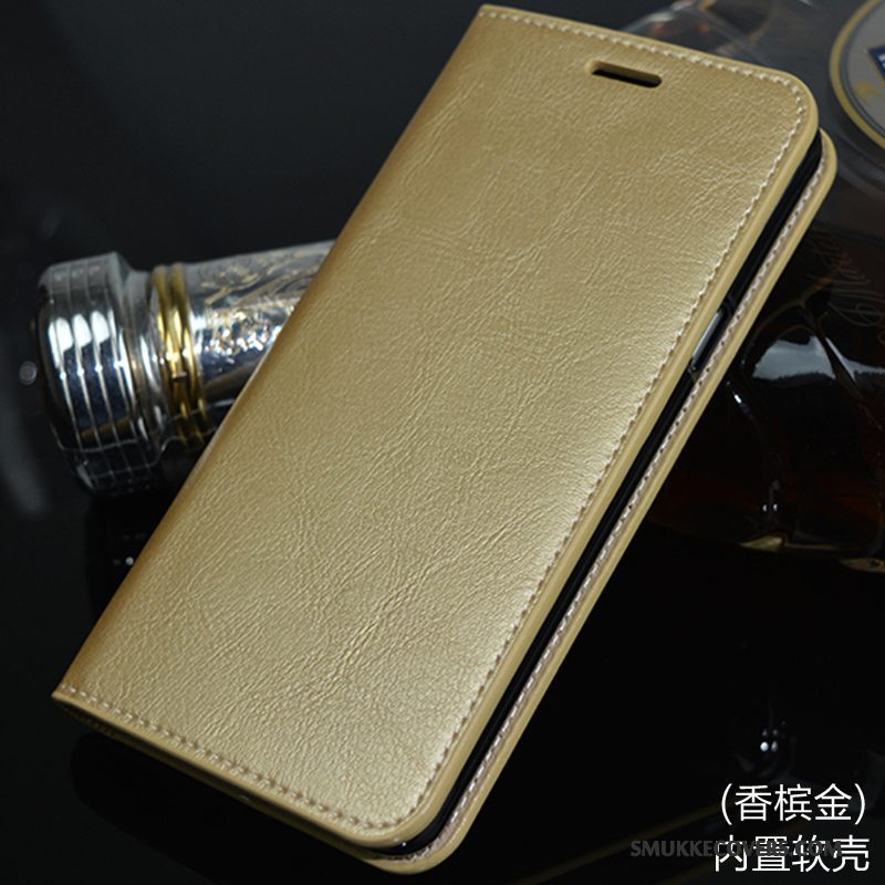 Etui Samsung Galaxy A9 Beskyttelse Guld Trend, Cover Samsung Galaxy A9 Tasker Anti-fald Telefon