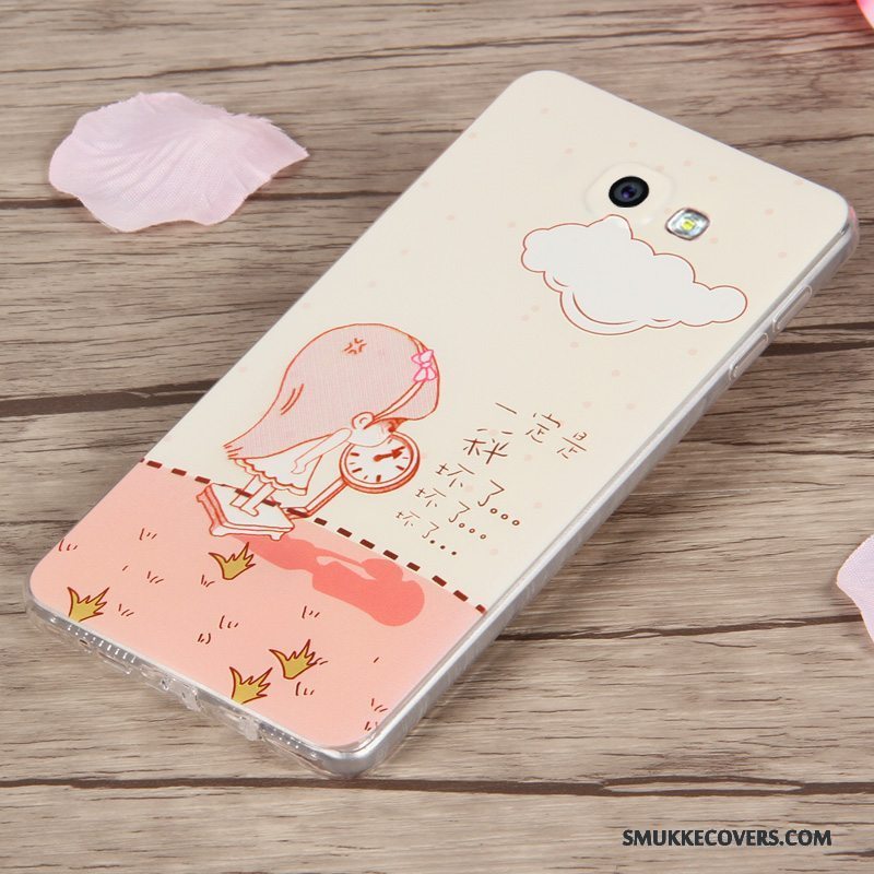 Etui Samsung Galaxy A9 Beskyttelse Høj Grøn, Cover Samsung Galaxy A9 Cartoon Lyse Telefon