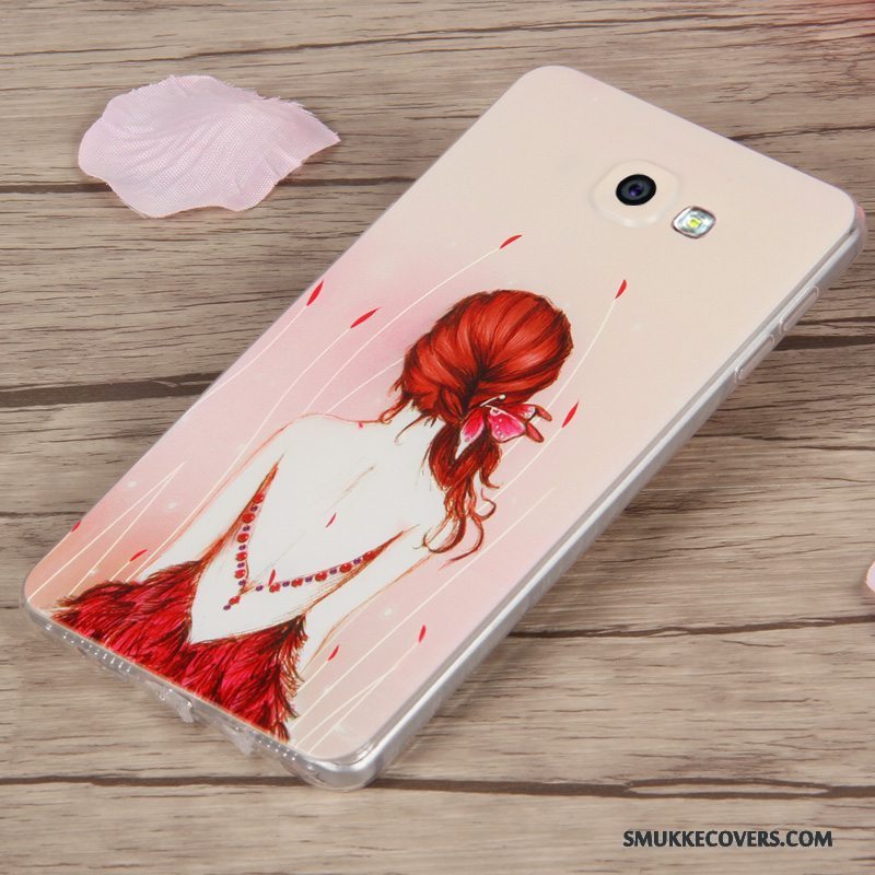 Etui Samsung Galaxy A9 Beskyttelse Høj Grøn, Cover Samsung Galaxy A9 Cartoon Lyse Telefon