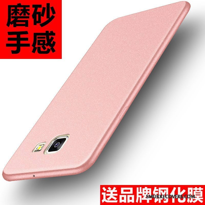 Etui Samsung Galaxy A9 Beskyttelse Høj Telefon, Cover Samsung Galaxy A9 Tasker Nubuck Rød