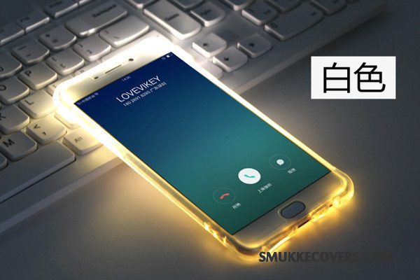 Etui Samsung Galaxy A9 Blød Anti-fald Gennemsigtig, Cover Samsung Galaxy A9 Beskyttelse Lyserød Telefon