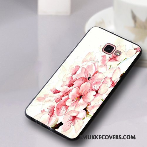 Etui Samsung Galaxy A9 Blød Telefontrend, Cover Samsung Galaxy A9 Silikone Hvid Høj