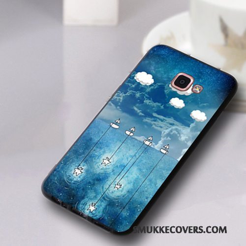 Etui Samsung Galaxy A9 Blød Telefontrend, Cover Samsung Galaxy A9 Silikone Hvid Høj