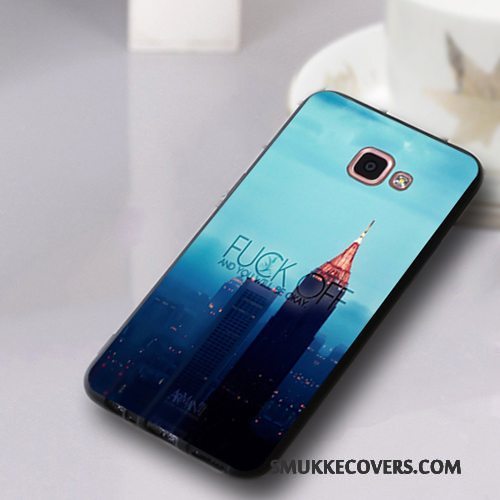 Etui Samsung Galaxy A9 Blød Telefontrend, Cover Samsung Galaxy A9 Silikone Hvid Høj