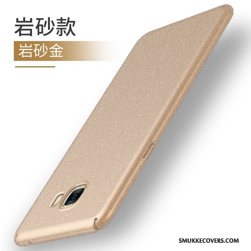 Etui Samsung Galaxy A9 Farve Anti-fald Nubuck, Cover Samsung Galaxy A9 Tasker Hård Telefon