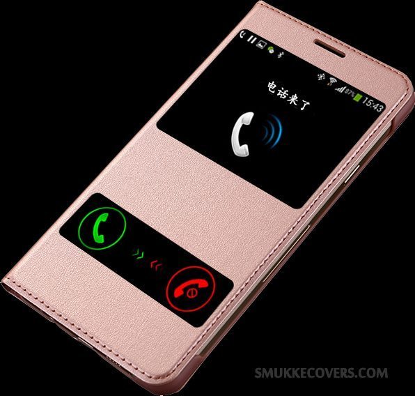 Etui Samsung Galaxy A9 Læder Telefonhvid, Cover Samsung Galaxy A9 Beskyttelse