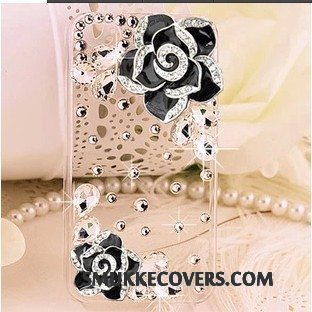 Etui Samsung Galaxy A9 Strass Anti-fald Lyserød, Cover Samsung Galaxy A9 Blød Ring Telefon