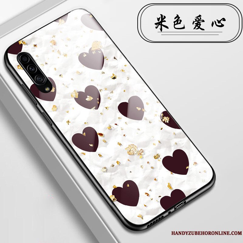 Etui Samsung Galaxy A90 5g Beskyttelse Leopard Glas, Cover Samsung Galaxy A90 5g Lyserød Telefon