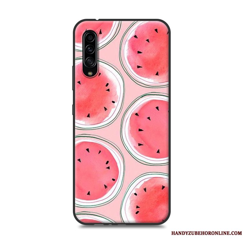 Etui Samsung Galaxy A90 5g Beskyttelse Scenery Hvid, Cover Samsung Galaxy A90 5g Malet Telefon