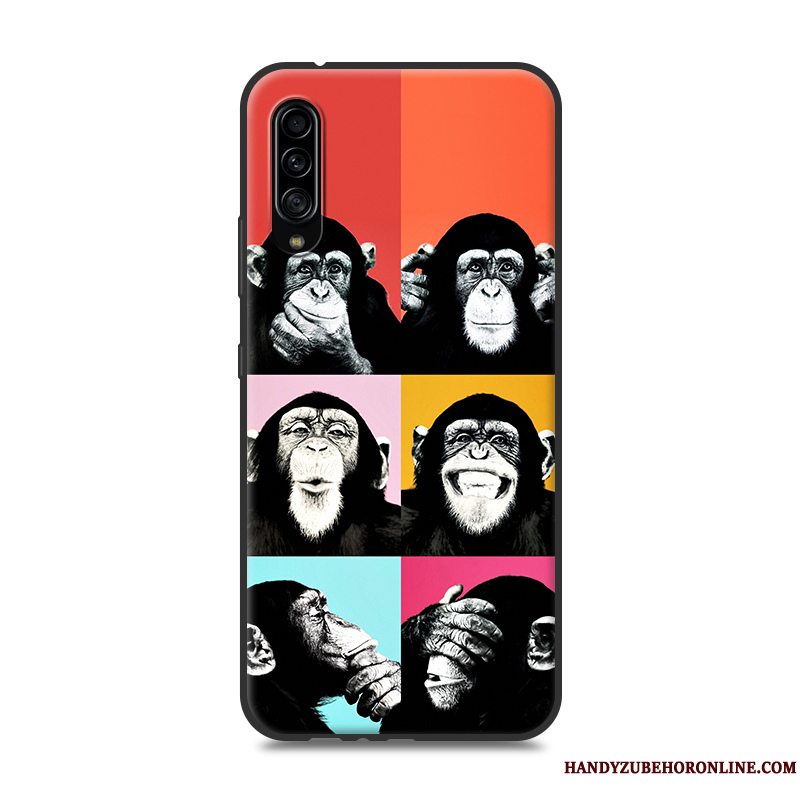 Etui Samsung Galaxy A90 5g Cartoon Elskeren Gul, Cover Samsung Galaxy A90 5g Beskyttelse Telefon