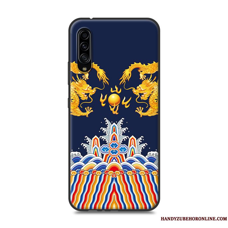 Etui Samsung Galaxy A90 5g Cartoon Elskeren Gul, Cover Samsung Galaxy A90 5g Beskyttelse Telefon