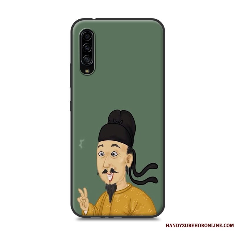 Etui Samsung Galaxy A90 5g Cartoon Elskeren Gul, Cover Samsung Galaxy A90 5g Beskyttelse Telefon