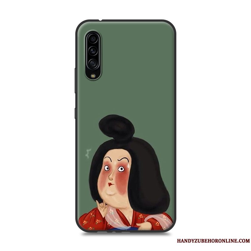 Etui Samsung Galaxy A90 5g Cartoon Elskeren Gul, Cover Samsung Galaxy A90 5g Beskyttelse Telefon