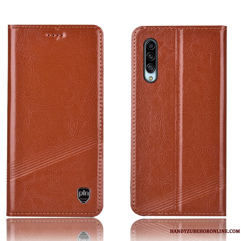 Etui Samsung Galaxy A90 5g Folio Anti-fald Telefon, Cover Samsung Galaxy A90 5g Tasker Sort