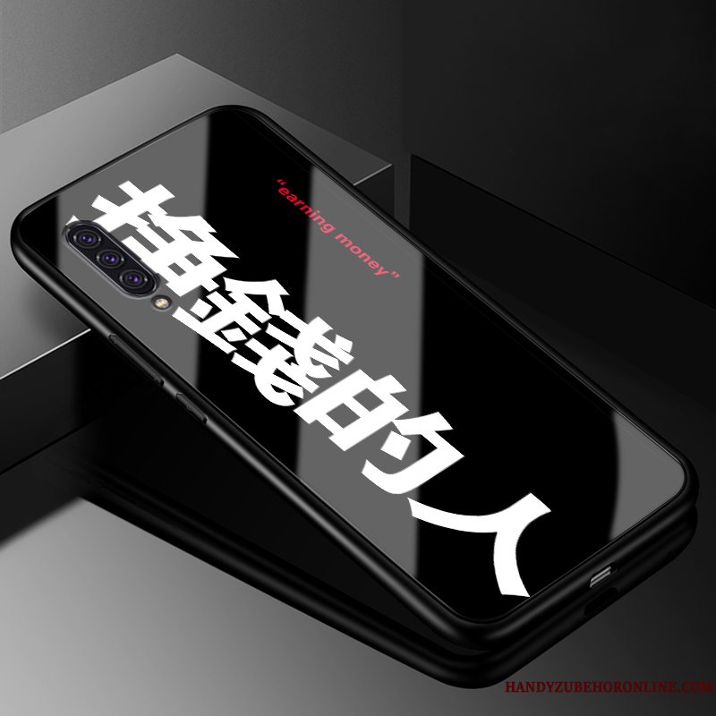 Etui Samsung Galaxy A90 5g Silikone Trendy Elskeren, Cover Samsung Galaxy A90 5g Tasker Anti-fald Telefon