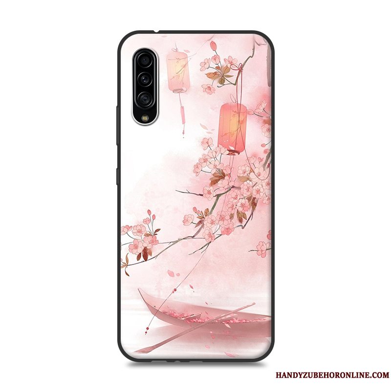 Etui Samsung Galaxy A90 5g Tasker Anti-fald Vind, Cover Samsung Galaxy A90 5g Hvid Telefon