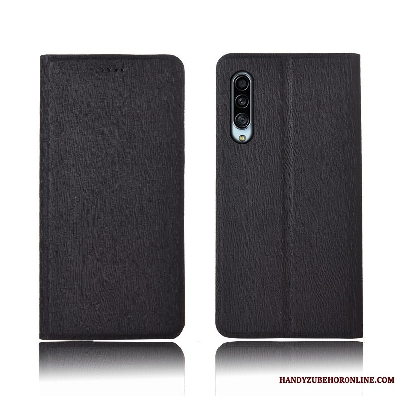 Etui Samsung Galaxy A90 5g Tasker Ny Anti-fald, Cover Samsung Galaxy A90 5g Læder Tree Mønster